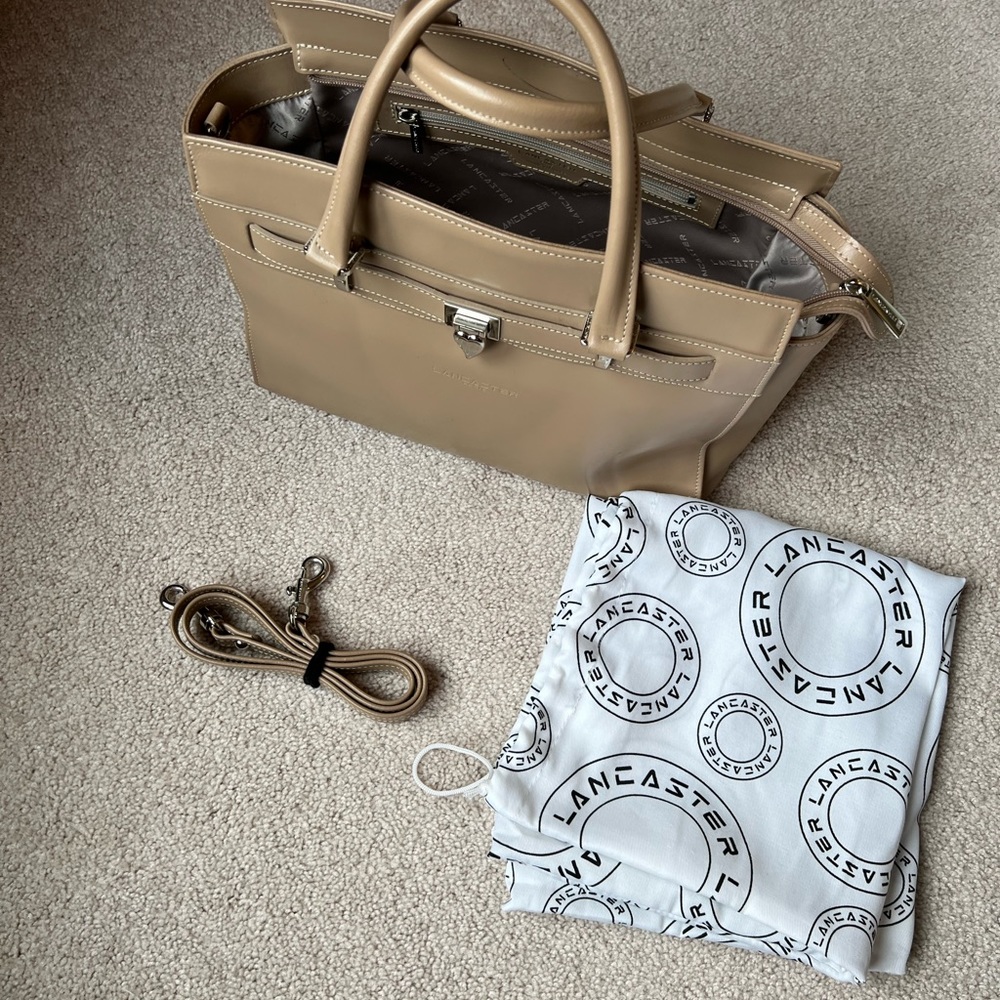Lancaster Tan Purse